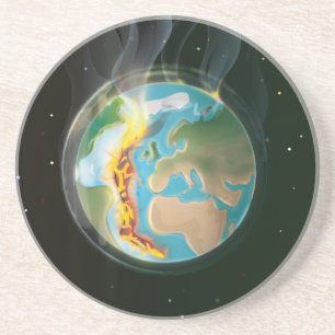Burning Earth Coaster