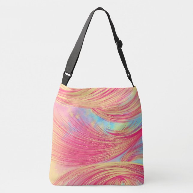 Burning Embers  Crossbody Bag (Back)