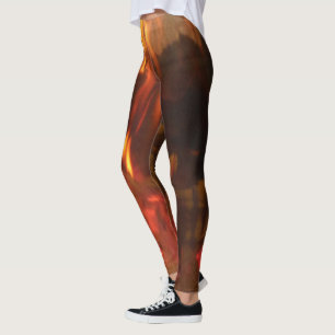 Burning Fire Leggings