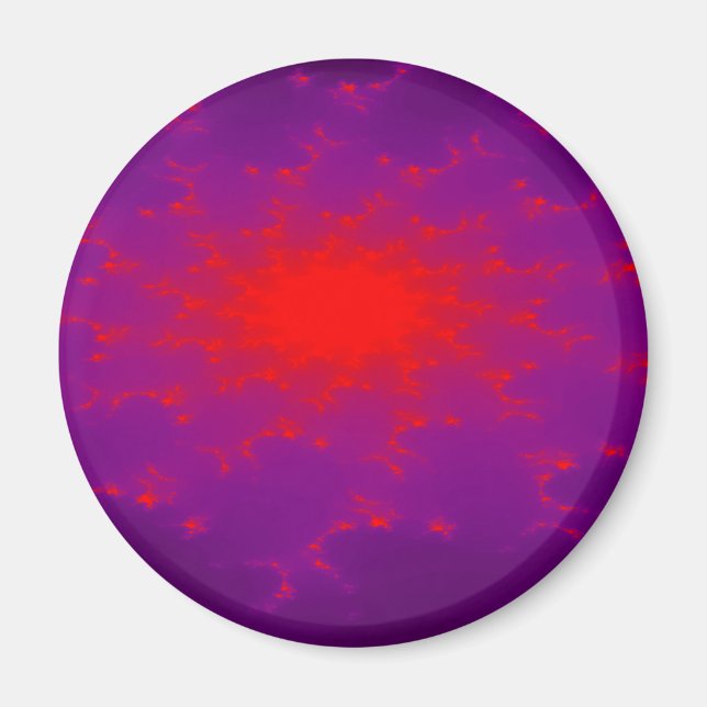 Burning Galaxy Magnet (Front)