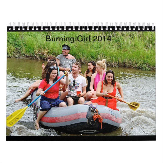 Burning Girl Six Calendar 2014 (Cover)