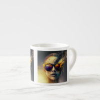 Burning Glasses Espresso Mug 