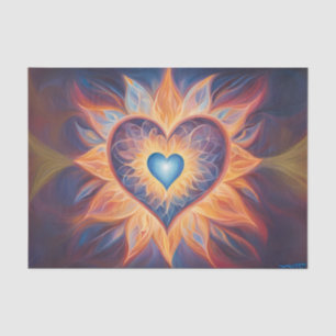 Burning Heart Decoupage Tissue Paper