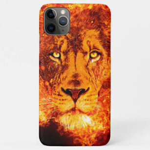 Burning Lion of Judah Case-Mate iPhone Case
