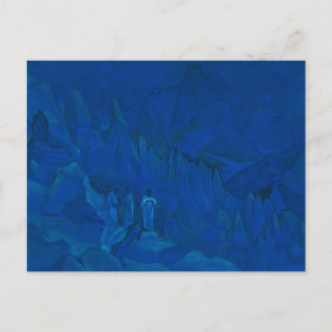 Burning of Darkness by Nicholas Roerich Holiday Postcard