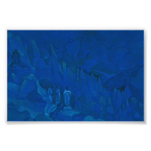Burning of Darkness by Nicholas Roerich Photo Print
