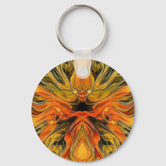 Burning Sage Bush (Key Chain) Key Ring
