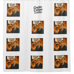 Burning Shower Curtain