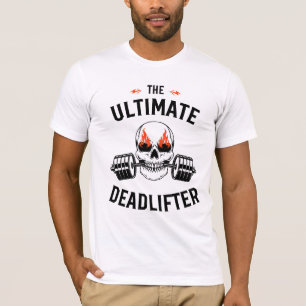  Burning Skull Gym T-Shirt – Hardcore Fitness Desi