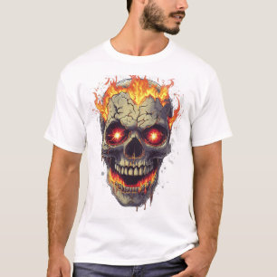 Burning Skull Inferno T-Shirt