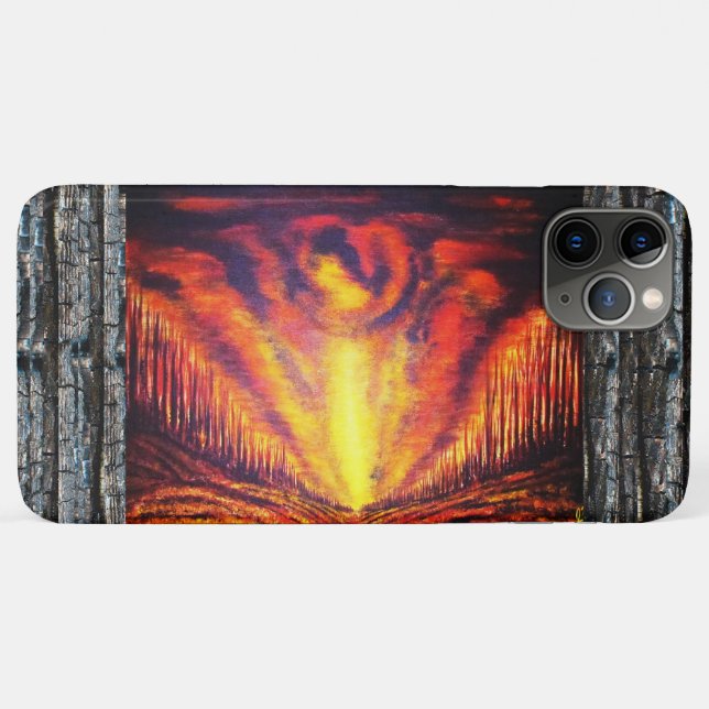 Burning Sky Case-Mate iPhone Case (Back (Horizontal))