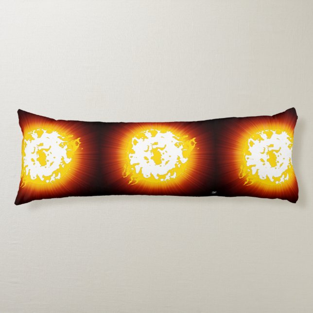 Burning star body cushion (Front)