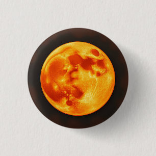 Burning Sun 3 Cm Round Badge