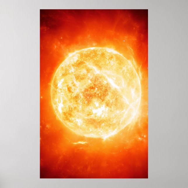 Burning Sun Poster (Front)