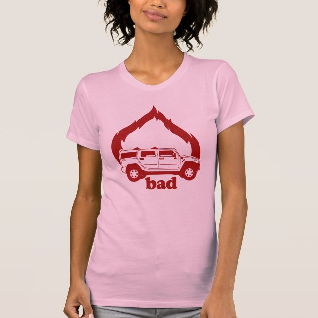 Burning SUVs is bad tank (Front)
