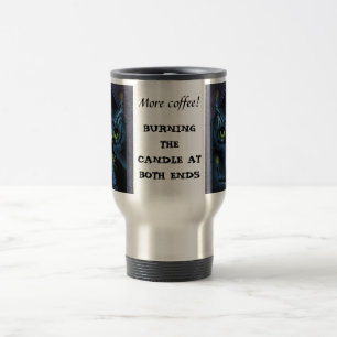 burning the candle coffee mug