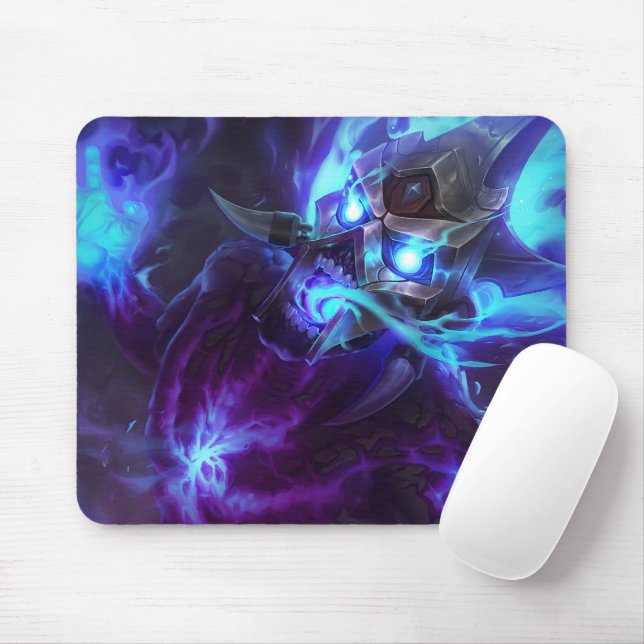 Burning Vengeance Gaming Mousepad | Flame-Themed (With Mouse)