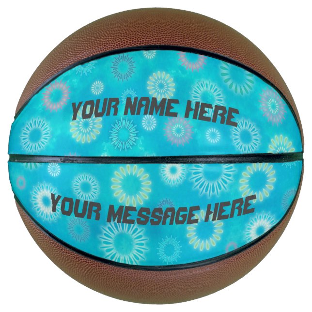 BurningMint™ Personalised Basketball With Name (Front)