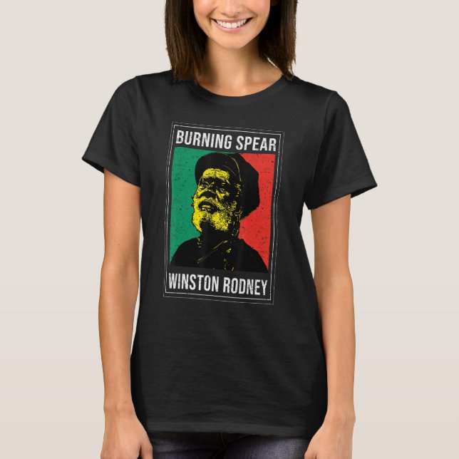 Burnings Spear T-Shirt (Front)