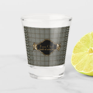 Burns Clan Original Scottish Tartan Shot Glass
