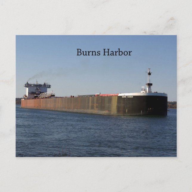 Burns Harbour post card (Front)