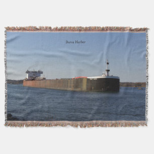 Burns Harbour throw blanket