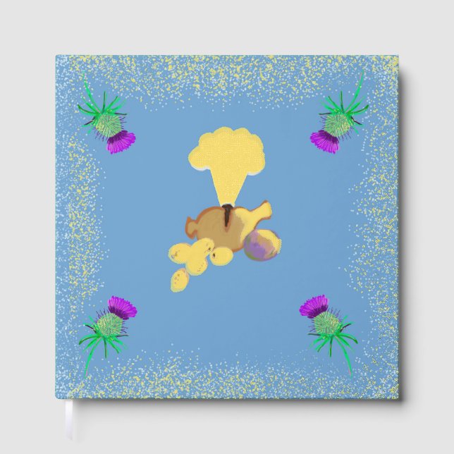 Burns Night sky edit Guest Book (Front)