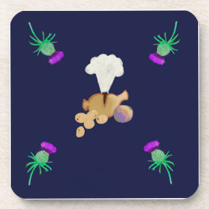 Burns supper coasters