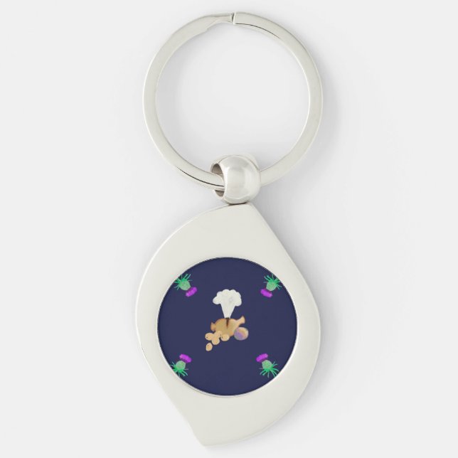 Burns supper key ring (Front)