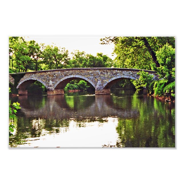 Burnside Bridge Antietam Photo Print (Front)
