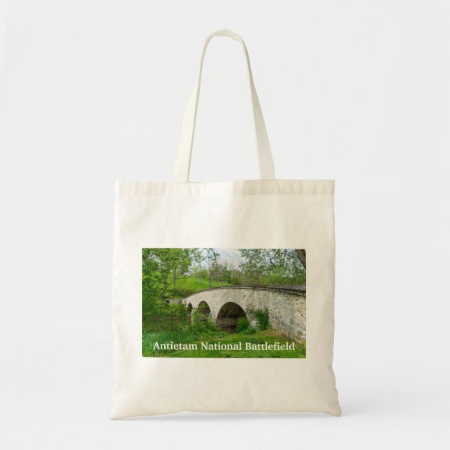 Burnside Bridge in Antietam Tote Bag (Front)