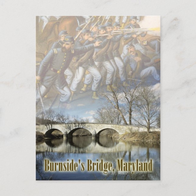 Burnside's Bridge, Antietam National Battlefield Postcard (Front)