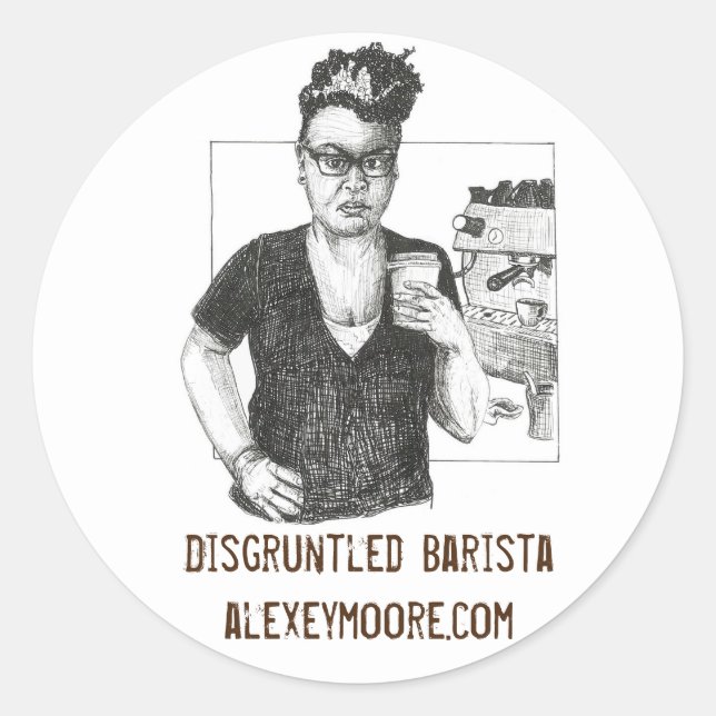 Burnt Bradley Sticker (Front)