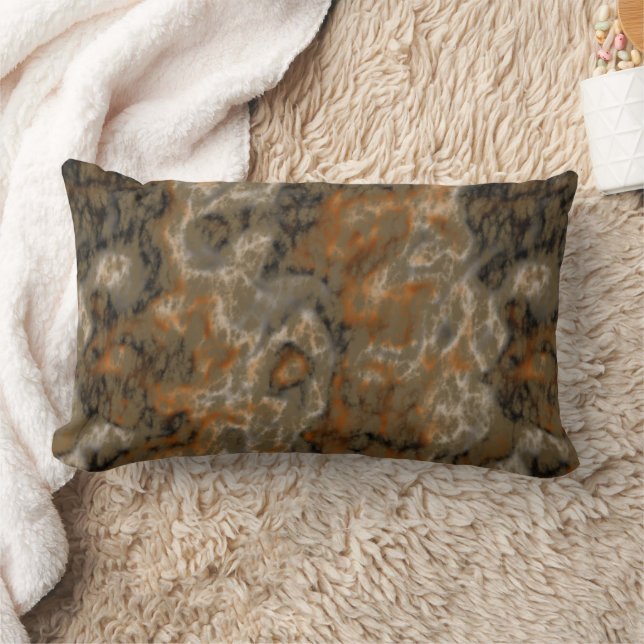 Burnt Cedar Lumbar Cushion (Blanket)