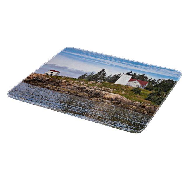 Burnt Coat Harbour Lighthouse, Maine Cutting Board (Corner)