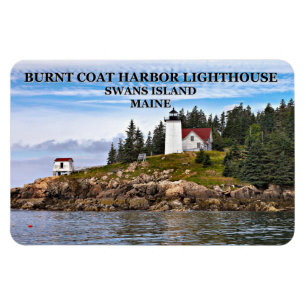 Burnt Coat Harbour Lighthouse, Maine Flexi Magnet