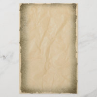 Burnt Edges on Crinkle Paper