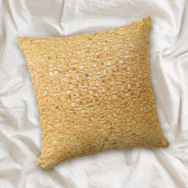 Burnt Gold Glass Pillow (Creator Uploaded)