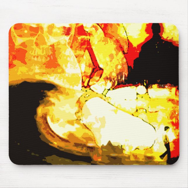 burnt. mouse pad (Front)