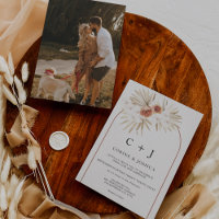 Burnt Orange Arch Dry Floral Arch Wedding