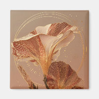 Burnt Orange Calla Lily Botanical
