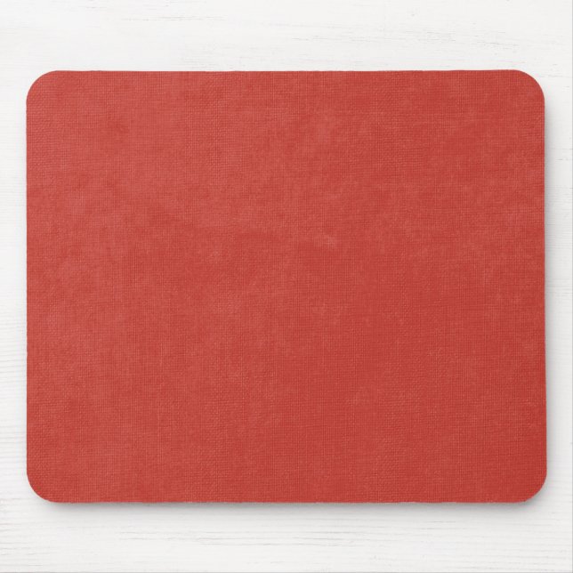 Burnt Orange Canvas Background Mouse Pad (Front)