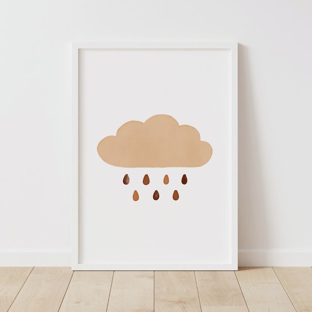 Burnt Orange Cloud Boho Nursery Decor (Creator Uploaded)
