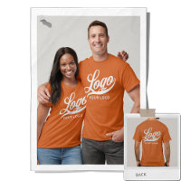 Burnt Orange Company Logo Swag Business Men Women