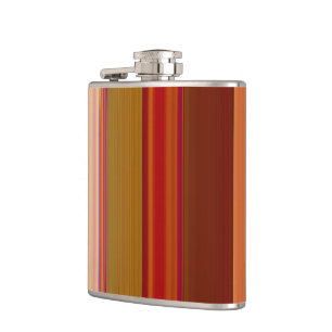 Burnt Orange Hip Flask