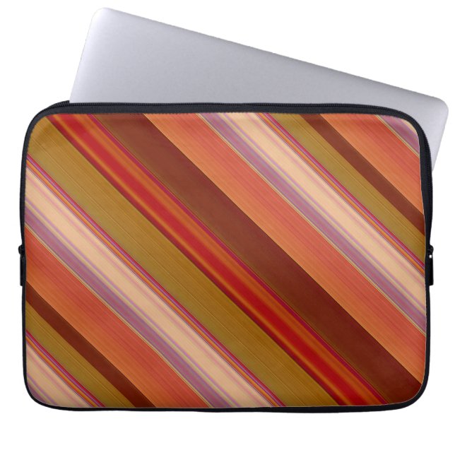 Burnt Orange Laptop Sleeve (Front)