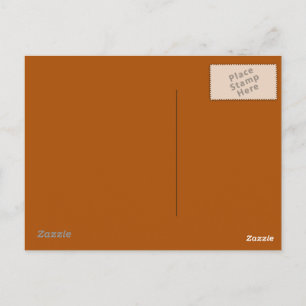 Burnt Orange Postcard