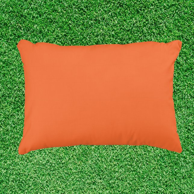 Burnt Orange Solid Color Decorative Cushion (Creator Uploaded)