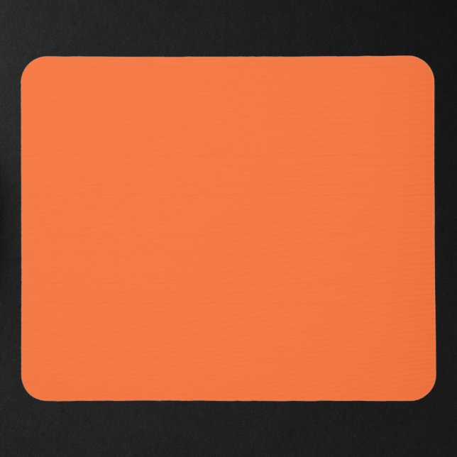 Burnt Orange Solid Colour Mouse Pad (Creator Uploaded)