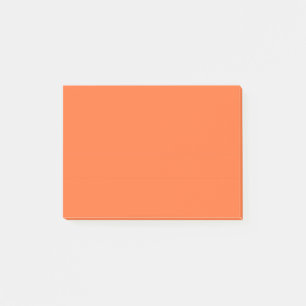 Burnt Orange Solid Colour Post-it Notes